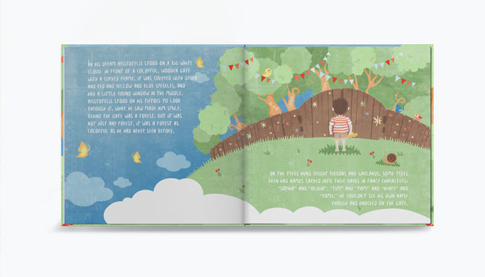 personalisiertes Kinderbuch Lebensbaum