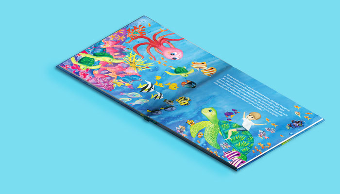 Personalisiertes Kinderbuch Korallen schützen